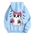 thumbnail image 5 of WEAIXIMIUNG Sweat à Capuche Graphique pour Femmes Imprimé Lettres, 5 of 5
