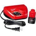 thumbnail image 2 of Kit Cargador Y Bateria Xc 2.0 M12 Milwaukee 48592420 Milwaukee 48592420, 2 of 6