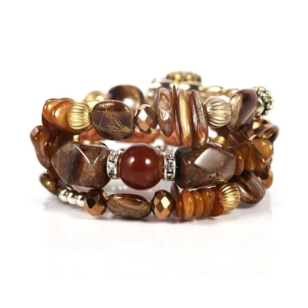 Novadab Boho Beads Bracelet For Women And Girls