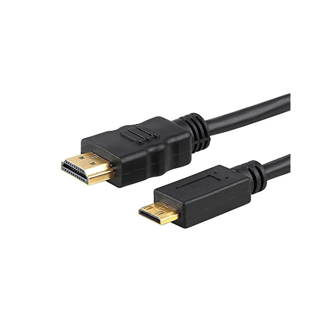 Gold Plated HDMI to HDMI Mini cable, 1.83 meters, 6 feet