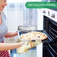 thumbnail image 2 of Yayeee Pot Holders Kitchen Heat Resistant with Pocket 7"x9.8" Cotton Oven Cooking Hot Pads, Beige Clouds, 2 of 7
