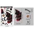 thumbnail image 3 of Bfogop Halloween Window Clings, Pumpkin Spider Bats Window clings,Halloween Window Clings for Glass Windows,Double Sided Static Halloween Window Stickers for Window Decals, 3 of 4