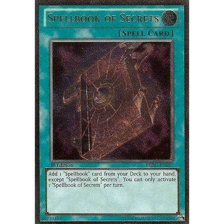 Yu Gi Oh Spellbook Of Secrets Redu En057 Return Of The Duelist 1st Edition Ultimate Rare Walmart Canada