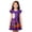 00-Purple1324, variant on WOYY Girls Halloween Nightgown Graphic Soft Ruffle Sleeve Sleepshirt Nightwear, Sizes 3-10