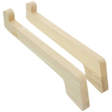 ITSELFER 2pcs Laptop Stands Table Laptop Risers Wooden Laptop Risers Office Desk Laptop Holders