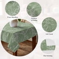 thumbnail image 5 of Sage Green Botanical Table Cloth Waterproof Tablecloths, Vintage Floral Plants Branch Tablecloth Dining Table Cover for Kitchen Party Tabletop Outdoor, Rectangle Tablecloth 60x84 Inch, 5 of 9