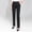 Black, variant on Daolelai Women's Straight-Leg High-Waisted Jeans Loose Black Suit Pants Work Pants