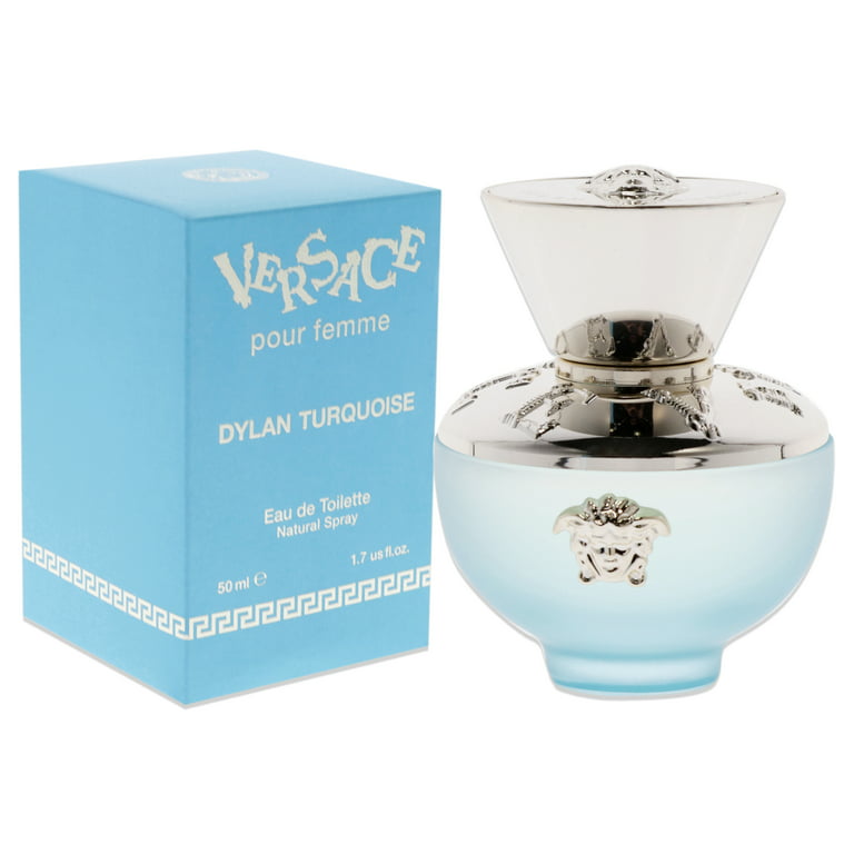 Versace Dylan Turquoise Pour Femme, 1.7 EDT Spray oz