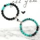 thumbnail image 4 of Conjunto de pulsera de Yin Yang para hombre y mujer, brazalete de amor con imán en forma de corazón de piedra Natural de 8mm, joyería de moda para regalo, 4 of 4
