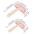 thumbnail image 3 of Klonfd Rabbit Brush Soft Silicone Small Animal Massage Comb Practical Bunny Brush For Grooming Bunny Grooming Suitable For Cats Puppies &, 3 of 4