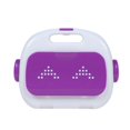 thumbnail image 2 of Gibobby Fiambrera compartimentada desmontable portátil, caja Bento para niños de mantenimiento para el(Morado), 2 of 5