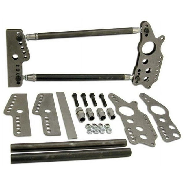 Competition Engineering Four Link Suspension C2028 Magnum Series; Universal; Adjustable; With Wheelie Bar Mounting Holes; Welding Required; With Four Link Bars/Four Link Brackets/Rod Ends