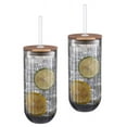 thumbnail image 2 of Better Homes and Gardens Smoke Ribbed Sipper 2PK, 2 of 4