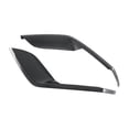 thumbnail image 1 of 2 Pieces Rear Fog Light Bezel Covers Eyebrow Easy Installation Auto Carbon Fiber Pattern, 1 of 8