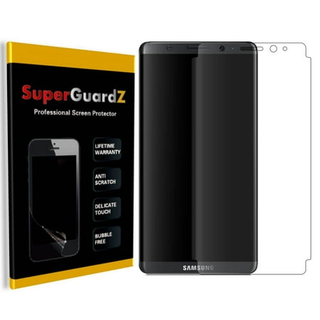[2-Pack] For Samsung Galaxy S8 - SuperGuardZ [FULL COVER] Screen Protector, HD Clear, Anti-Scratch, Anti-Bubble