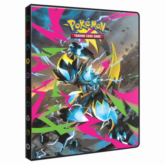 Pokemon Mega Evolution Pitch Black 4-Pocket Portfolio