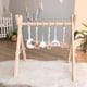 thumbnail image 2 of Bed Animal Haning Supplies Wooden Decoration with Bell Inside Interactive Toy Infant Gift for Baby Brain Training P31B heqiyong LED, 2 of 2