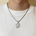 thumbnail image 2 of HAHDAXIA Stainless Steel Superhero Superman Pendant Necklace, 2 of 4
