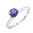 thumbnail image 2 of 10KT White Gold with Natural Tanzanite Solitaire Ring, 2 of 5