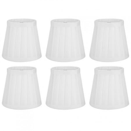 

6Pcs Modern Fabric Desktop Lampshade Chandelier Wall Light Lamp Cover for Home Decoration