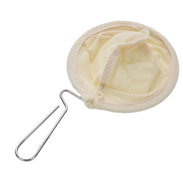 Bolsa de filtro de café reutilizable Piezas artesanales decorativas Accesorios Colador de tela de franela para goteo Cafetera Mano Goteo Café Viajar Metálico Gloria colador de café
