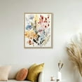 thumbnail image 3 of COMIO  Sylvie Wildflower Bunch and Wild Salvia Framed Canvas Wall Art Soft Neutral Flower Bouquet Art for Wall, 3 of 4