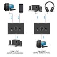 thumbnail image 3 of Divisor selector de audio estéreo Audio Switch Y.D.F de 3,5 mm, 3 of 7