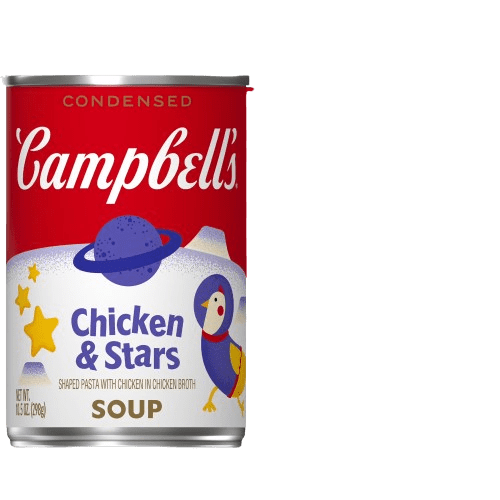 Condensed Kids Chicken and Stars Soup, 10.5 oz Can