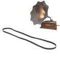 thumbnail image 4 of Correa de goma negra para tocadiscos con buena elasticidad (270 mm), 4 of 8
