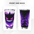 thumbnail image 3 of Gengar Insulated Tumbler Stainless Steel Coffee Mug Vacuum Double Wall Thermal Travel Cup 20 oz, 3 of 4