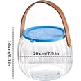 thumbnail image 2 of Catch and Release Beach Aquarium, Portable PET Fish Tank with 360° View, for Small Fish & Crabs, Outdoor Kids Exploration, 2 of 6