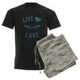 thumbnail image 6 of CafePress - Men's Dark Pajamas - Men's Dark Loose Fit Cotton Pajama Set, 6 of 7