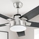thumbnail image 1 of Ventilador de Techo YITAHOME de 52 pulgadas con Luz y Control Remoto Negro, 1 of 7