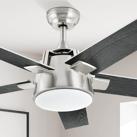 Ventilador de Techo YITAHOME de 52 pulgadas con Luz y Control Remoto Negro