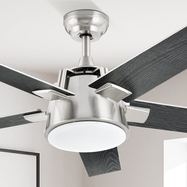 Ventilador de Techo YITAHOME de 52 pulgadas con Luz y Control Remoto Negro