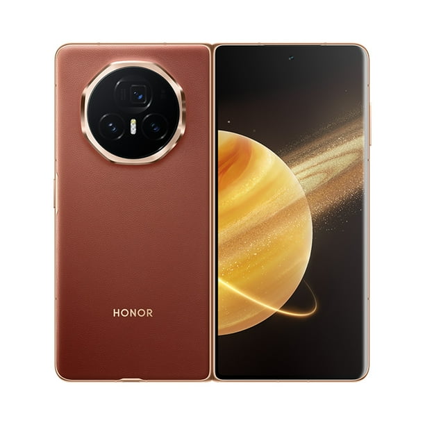 Teléfono plegable Honor Magic V3 5G de 9,2 mm en marrón seda 12+512GB