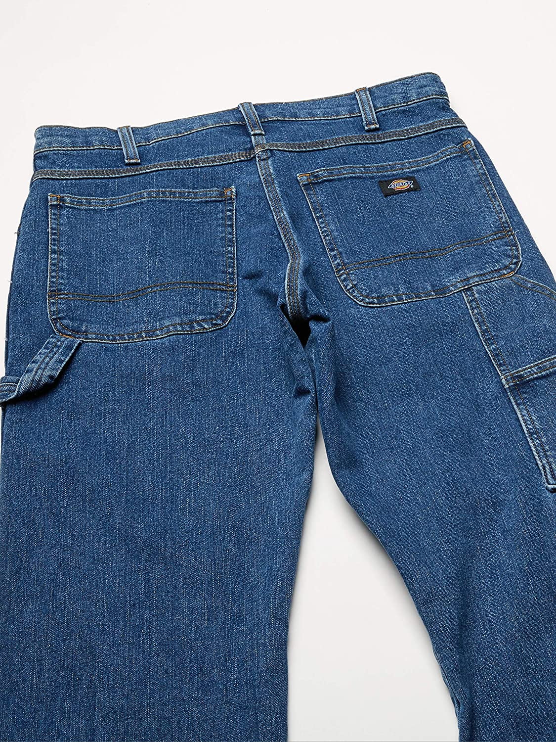 Dickies Men's FLEX Relaxed Fit Carpenter Jeans, Stonewashed