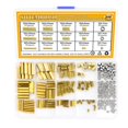 thumbnail image 2 of Sutemribor 420Pcs M2 M3 M4 Macho Hembra Hex Latón Espaciador Separador Tornillo Tuerca Surtido Kit, 2 of 5