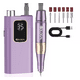 thumbnail image 1 of Pulidor De Uñas Esmeril Profesional Drill Portátil 35000 Rpm MORADO, 1 of 5