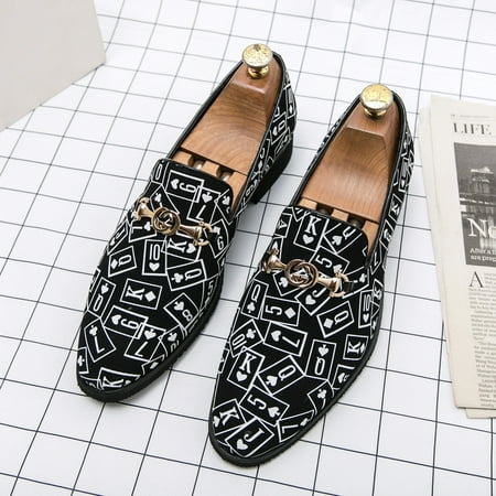 

Men‘s Pointed Toe Loafers Lightweight Slip On Shoes Flat Shoes Men‘s Footwear