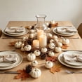 thumbnail image 4 of Yyuenw Artificial Maple Leaves Pumpkins Sunflowers And Vines For Thanksgiving Home Decor And Festive, 4 of 6