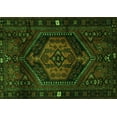 thumbnail image 1 of Ahgly Company Indoor Rectangle Persian Green Traditional Area Rugs, 6' x 9', 1 of 1