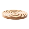 thumbnail image 3 of Posavasos de madera para bebidas, decoración de cocina, almohadilla aislante para tazas de café, creativo 1 pieza, 3 of 9