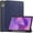 Dark Blue, variant on DWaybox Case for Lenovo Idea Tab Plus 12.1 inch 2025 Model, Shockproof Protective Cover with Kickstand, Built-in Pen Slot & Auto Wake/Sleep, Folio Matte TPU Smart Cover -Black