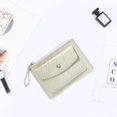 thumbnail image 4 of Portefeuille en Faux Cuir Imperméable Portefeuille Élégant pour Femmes Portefeuille à Fermeture Éclair Porte-Cartes Multi-Emplacements Compact, 4 of 5
