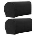 thumbnail image 2 of Arm Rest Covers Set, Pack of 2 Stretch Armchair Arm Covers Soft Polyester Arm Caps Non Slip Furniture Protector for Chair, Sofa, Couch, 2 of 7