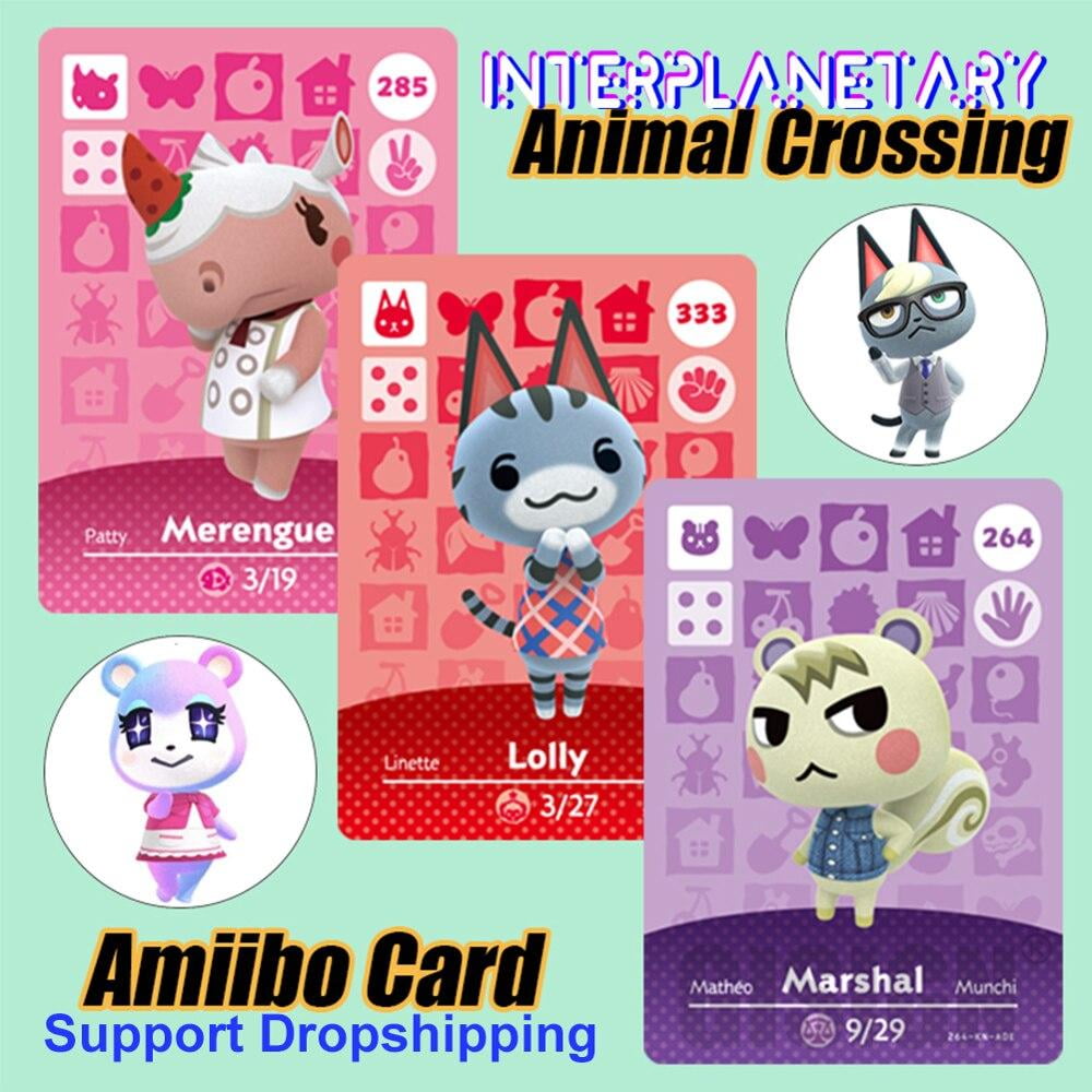 INTERPLANETARY Animal Crossing Card Amiibo Top 30 Universal for NS Games Amiibo Card For NS switch Amiibo Carte Series - Walmart.com