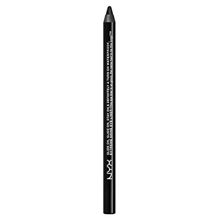 NYX Cosmetics Slide On Pencil, Jet Black, 0.04