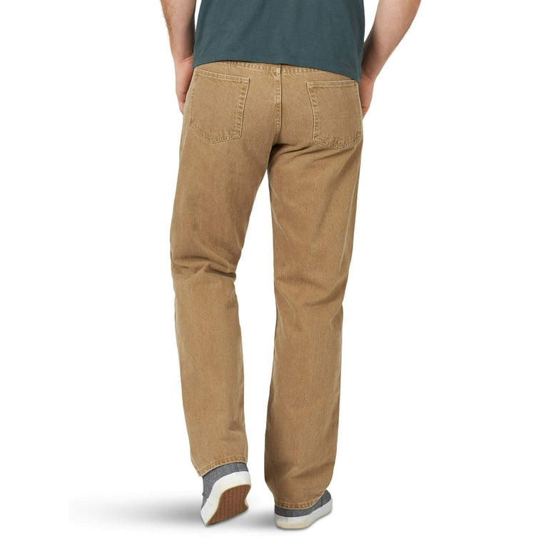 Wrangler Authentics Men\'s Classic 5-Pocket Relaxed Fit Cotton Jean, Khaki,  31W X 30L