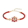 thumbnail image 2 of Pulseras para mujer, regalos para mujer, pulsera de hilo rojo de Año Nuevo, pulsera flexible con animales, buena pulsera, joyería, regalos para mujeres y hombres, regalos de San Valentín, pulseras de, 2 of 5